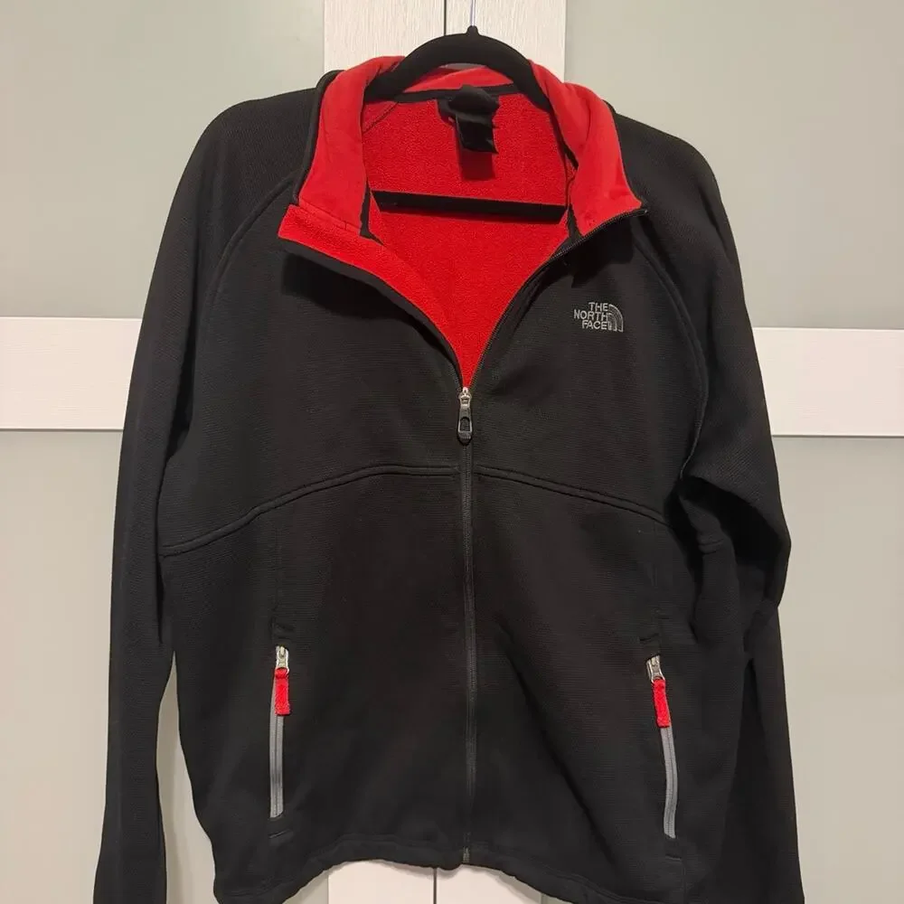 The North Face Jacket Black and Red Size L